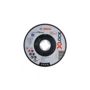 Круг зачистной по металлу 125x6x22.23 мм X-LOCK (вогнутый; +30%) Bosch 2608619366