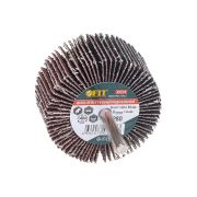 Круг шлифовальный веерный лепестковый Р80 60х30х6 мм FIT IT 39574