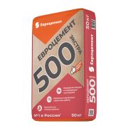 Цемент М500 ЦЕМ I 42,5Н Евроцемент (50 кг)