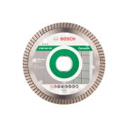 Диск алмазный отрезной для УШМ 125х1,4х22,2 мм Best for Ceramic Extraclean Turbo Bosch 2608602479