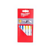 Полотна для лобзика по дереву и металлу Milwaukee 4932345825 (5 шт)