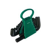 Набор коротких угловых шестигранников (1,5-19 мм; CrV; 18 шт) Jonnesway H01MH118S