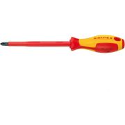 Отвертка крестовая диэлектрическая PH4х200 мм KNIPEX KN-982404