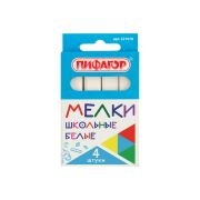 Мел квадратный белый (25 шт)