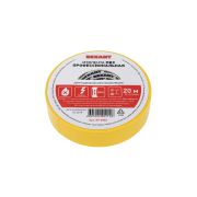 Изолента ПВХ 0,18х19ммх20м желтая REXANT 09-2802