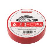 Изолента ПВХ 0,13х19ммх25м красная REXANT 09-2204