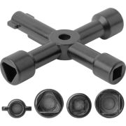 Ключ для электрошкафов 4 профиля FIT 60105