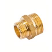 Ниппель редукционный латунный 3/8«х1/4» НР, Stout SFT-0003-003814