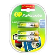 Аккумулятор перезаряжаемый ААА 1000 мАч GP 100AAAHC4/2-2CR6 (6шт/блистер)