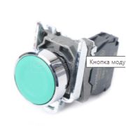 Кнопка модульная SB4 в сборе 22мм с возвратом металл 1НО зел. SE SB4BA31