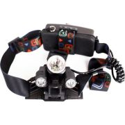 Фонарь налобный аккум. E156 3.7В 3LED 5В Ultraflash 14660