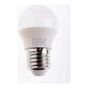 Лампа светодиодная LED G45 7Вт шар 4000К нейтр. бел. E27 630лм 230-240В IEK LLE-G45-7-230-40-E27