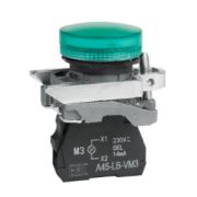 Лампа сигнальная OptiSignal D22 C4-L-M3 зел. металл 230-240VAC XB4BVM3 КЭАЗ 332174