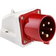 Вилка стационарная 525 32А 3P+PE+N 380В IP44 EKF ps-525-32-380