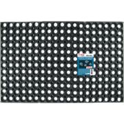 Коврик резиновый ячеистый грязесборный 16 мм х100x150 см  LAIMA 607814