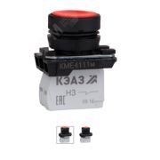 Кнопка КМЕ4501м-красный-0но+1нз-цилиндр-IP54- КЭАЗ 273452