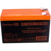 Батарея аккумуляторная АКБ HR1234W 12V 9Ah F2 ExeGate 285953