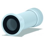 Гофра для унитаза 110 мм армированная L 260-560 мм., чугунная труба K928 АНИ Пласт 025-1017