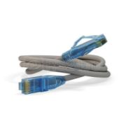 Патч-корд PC-LPM-UTP-RJ45-RJ45-C6-0.5M-LSZH-GY U/UTP кат.6 LSZH 0.5м сер. Hyperline 42235