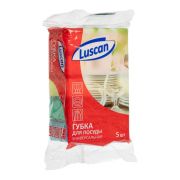 Губки для мытья посуды 80x50x26  Luscan 107094 (5 шт )