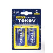 Элемент питания алкалиновый С/LR14  TOKOV ELECTRIC TKE-ALS-LR14/B2 (уп 2шт)