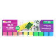 Губки кухонные AKTIV maxi 60х90 мм PATERRA 406-037 (уп.10шт)