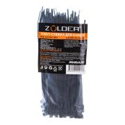 Стяжка для кабеля ZOLDER 300х4,8 мм нейлоновая черная HTA-4,8х300/100Ч (уп.100 шт.)