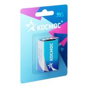 Элемент питания солевой «Крона» S 6F22 КОСМОС KOC6F221BL