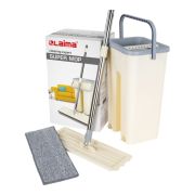 Швабра с отжимом и двухкамерным ведром Smart Mop LAIMA  607978