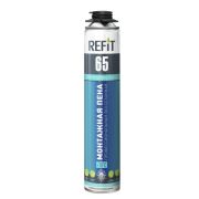 Пена монтажная профессиональная всесезонная REFIT 65 PRO (65 л/1000 мл)