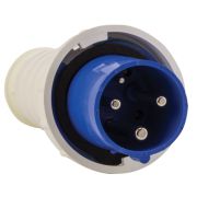 Вилка переносная 033 63А 2P+PE 220В IP67 EKF PS-033-63-220