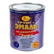 Грунт-эмаль по ржавчине 3в1 серая НОВБЫТХИМ (3 л)