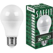 Лампа светодиодная LED 20Вт Е27 белый SAFFIT 55014