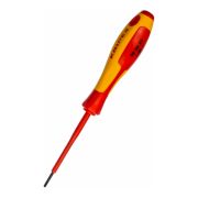 Отвертка диэлектрическая, прямой шлиц SL2,5х75 мм KNIPEX KN-982025