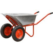 Тачка строительная 2-х колесная (130 л/350 кг) ECO WB351-2