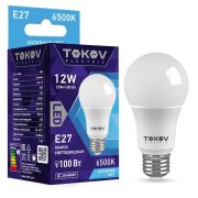 Лампа светодиодная LED низковольтная 12Вт А60 4000К Е27 24/48В TOKOV ELECTRIC TKE-A60-E27-12-4K-24/48