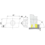 Пластина фрезерная APKT160416R-GM-GA4225