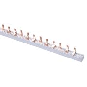 Шина соединительная типа PIN (штырь) трехфазная 75А (1м) SE (DEKraft) 32032DEK