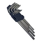 Набор средних ключей Torx Т10-Т50 Vertextools 1631-02 (9 пр)