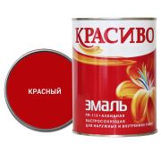 Эмаль пентафталевая ПФ-115 красная (2,7 кг) «КРАСИВО»