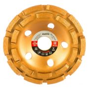 Чашка алмазная зачистная двухрядная 125х22.2 мм MATRIX 72990