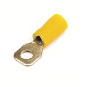 Наконечник кабельный НКИ 2.5-6 с изолированным фланцем желтый DKC 2C5P-EE-PVC