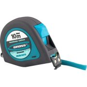 Рулетка 10 м x 25 мм магнитный обрезиненный зацеп GROSS Ergonomisch 31105