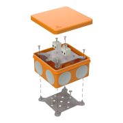 Коробка огнестойкая для о/п двухкомпонентная 60-0300-FR6.0-4 Е15-Е120 Промрукав 60-0300-FR6.0-4 (100х100х50 мм)