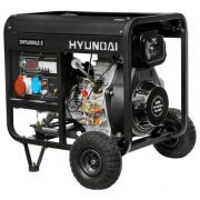 Генератор дизельный Hyundai DHY 6000LE-3 (5Квт; 220/380В; 14 л; ручной стартер/электростартер)