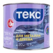 Эмаль ПФ-115 черная Оптимум ТЕКС (1,9 кг)