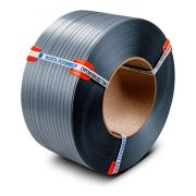Лента упаковочная ПП 15x0.8 мм (240 кгс) серая ВОЛГА ПОЛИМЕР 15-08-2000-117-00 (2000 м)