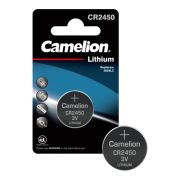 Батарейка литиевая CR2450 BL-1 3V Camelion 3072