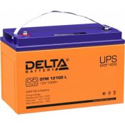 Батарея аккумуляторная 12В 100А*ч Delta DTM 12100 L