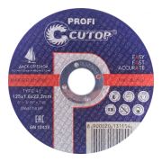 Круг отрезной по металлу Т41 125х1,6х22,23 CUTOP 12516